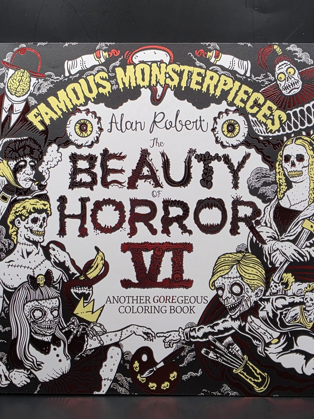 Beauty of Horror VI Coloring Book - New